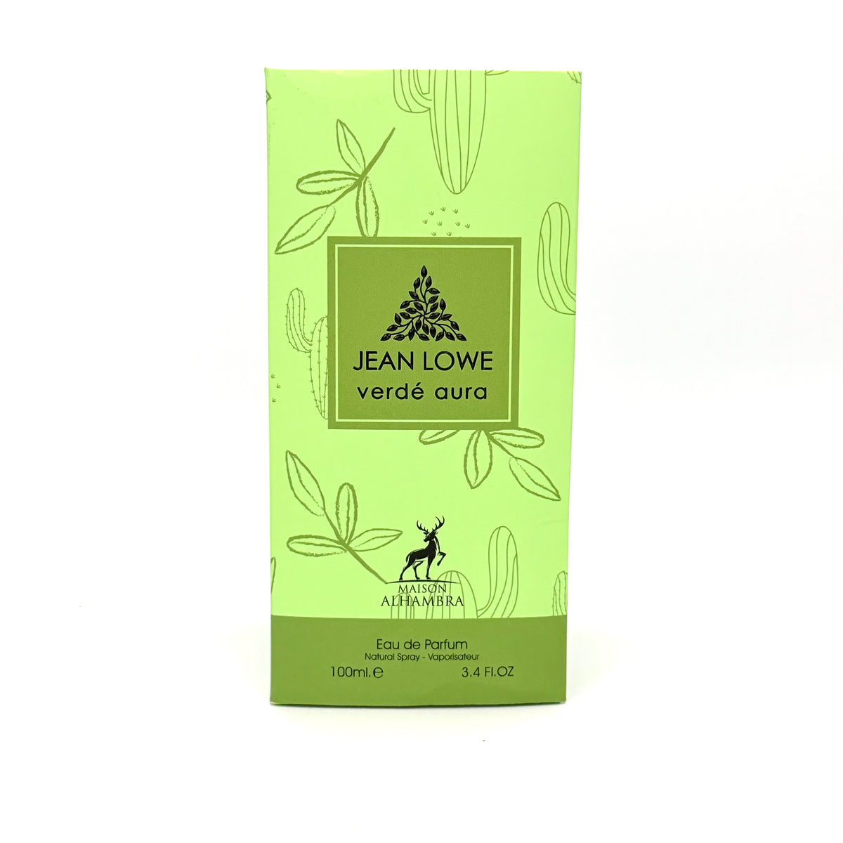 Jean Lowe Verde Aura Eau de Parfum natural spray 100ml (3.4 fl.